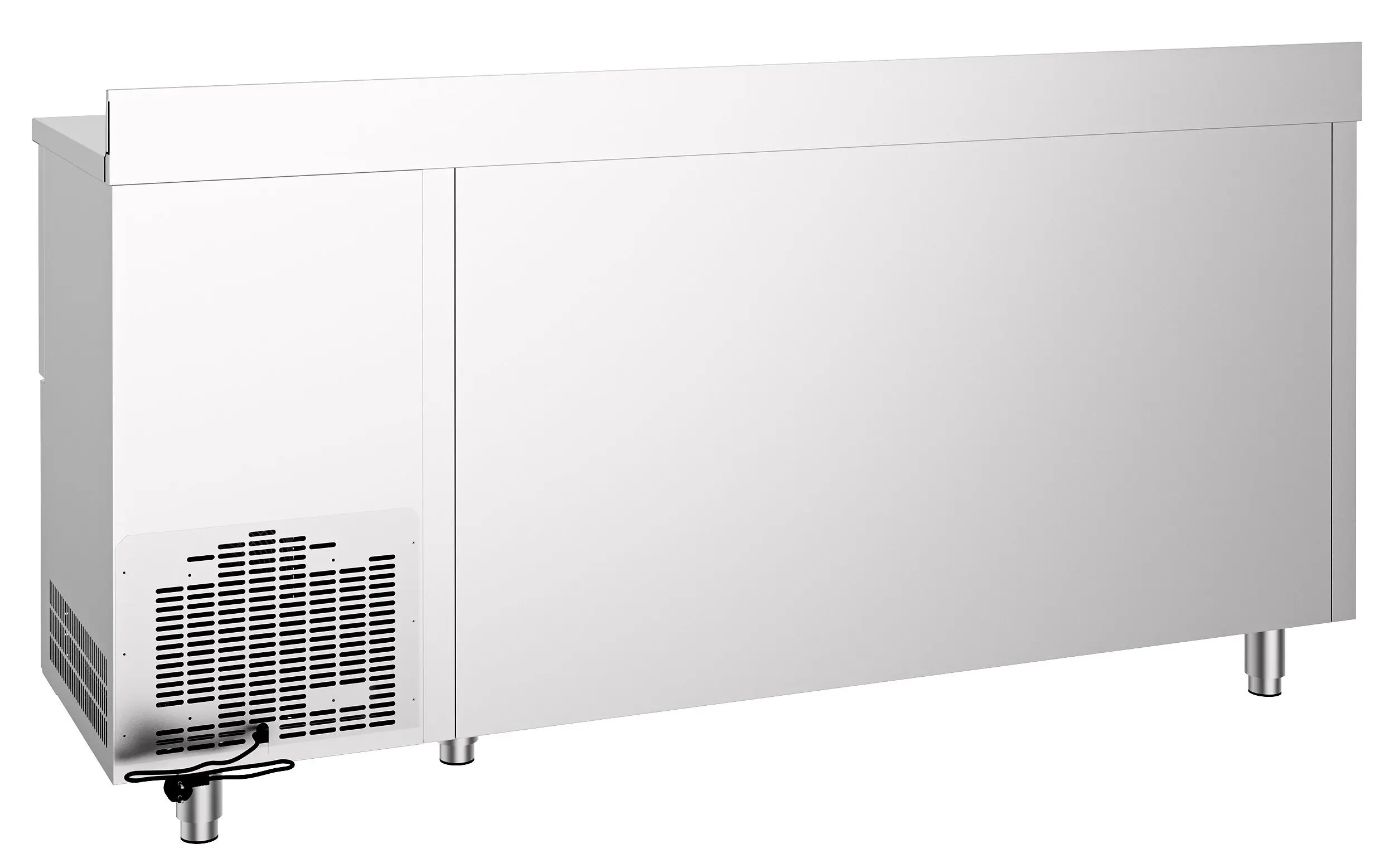 Masa frigorifica pentru bar GGM Gastro BGKF216DN6S (Inox) - 5