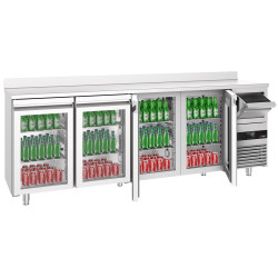Masa frigorifica pentru bar GGM Gastro BGKF266DN#4#GT (Inox) Thumb