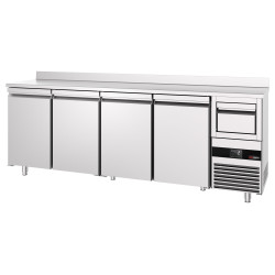 Masa frigorifica pentru bar GGM Gastro BGKF266DN (Inox) Thumb