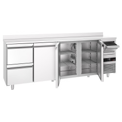 Masa frigorifica pentru bar GGM Gastro BGKF266DN#SBGKF12 (Inox) Thumb