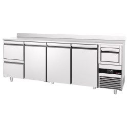 Masa frigorifica pentru bar GGM Gastro BGKF266DN#SBGKF12 (Inox) Thumb
