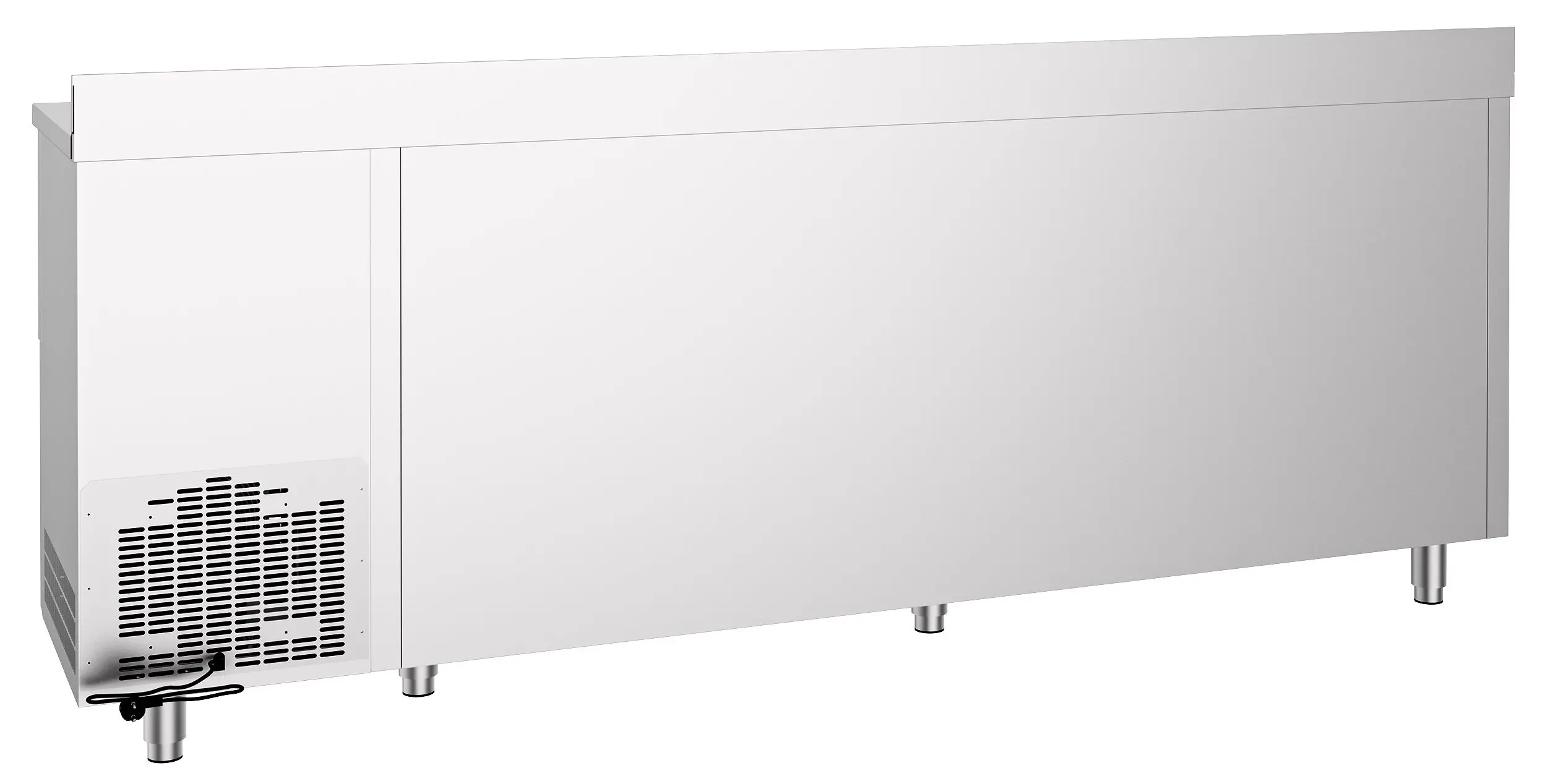 Masa frigorifica pentru bar GGM Gastro BGKF266DN8S (Inox) - 5