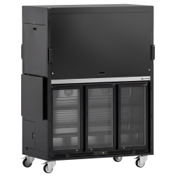 Stație de cocktail frigorifică mobilă GGM Gastro MCSH (Black) Thumb
