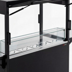Stație de cocktail frigorifică mobilă GGM Gastro MCSH (Black) Thumb