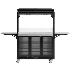 Stație de cocktail frigorifică mobilă GGM Gastro MCSH (Black) Thumb