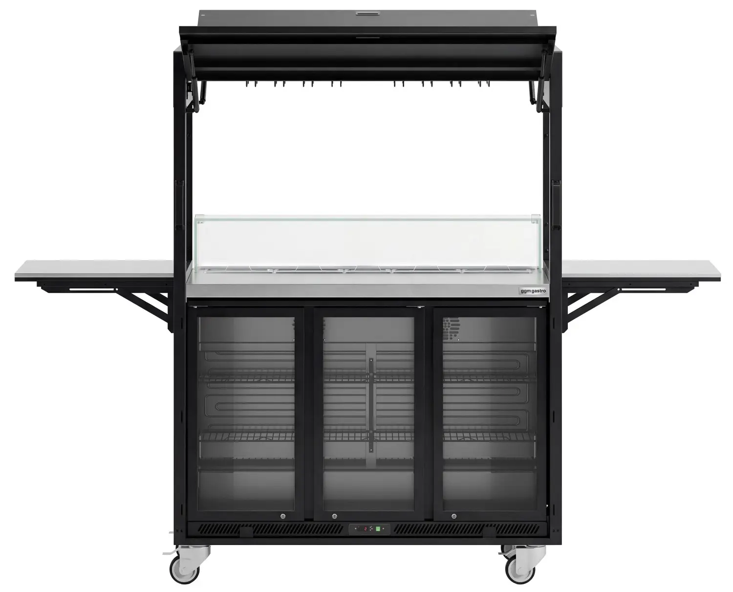 Stație de cocktail frigorifică mobilă GGM Gastro MCSH (Black) - 4