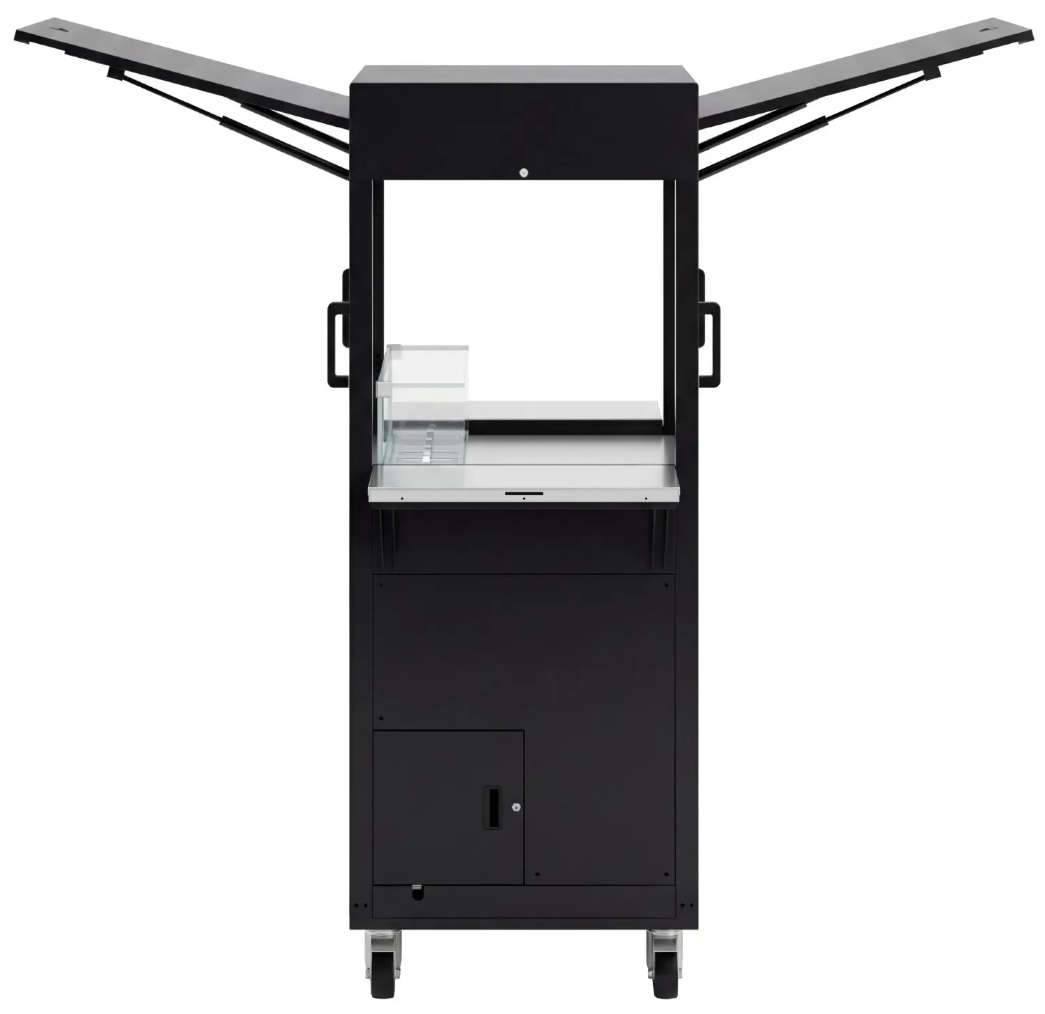 Stație de cocktail frigorifică mobilă GGM Gastro MCSH (Black) - 7