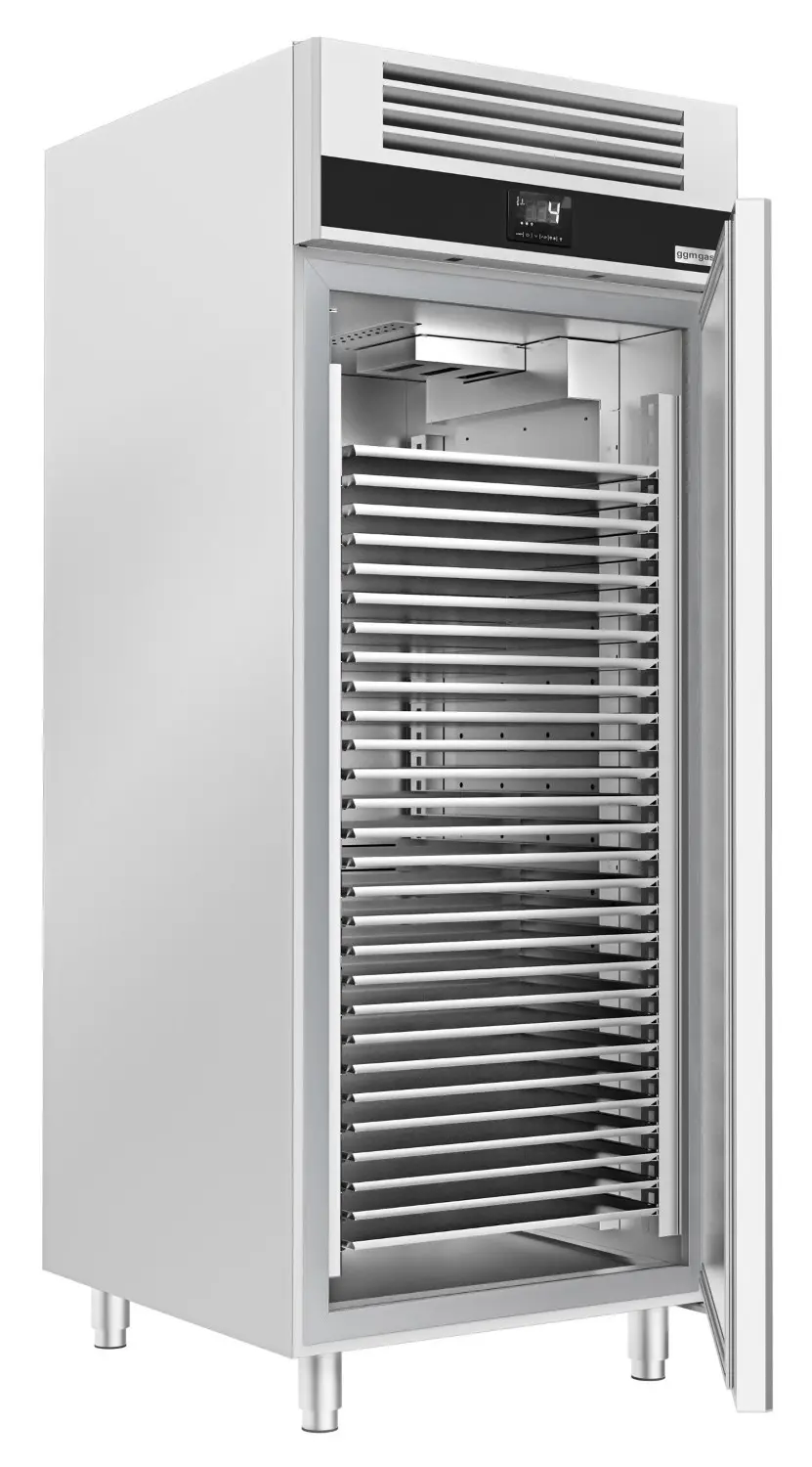 Холодильный шкаф GGM Gastro BKFE8060D (Inox) - 3
