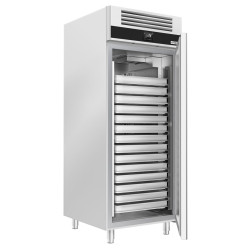 Холодильный шкаф GGM Gastro BKFE8060D (Inox) Thumb
