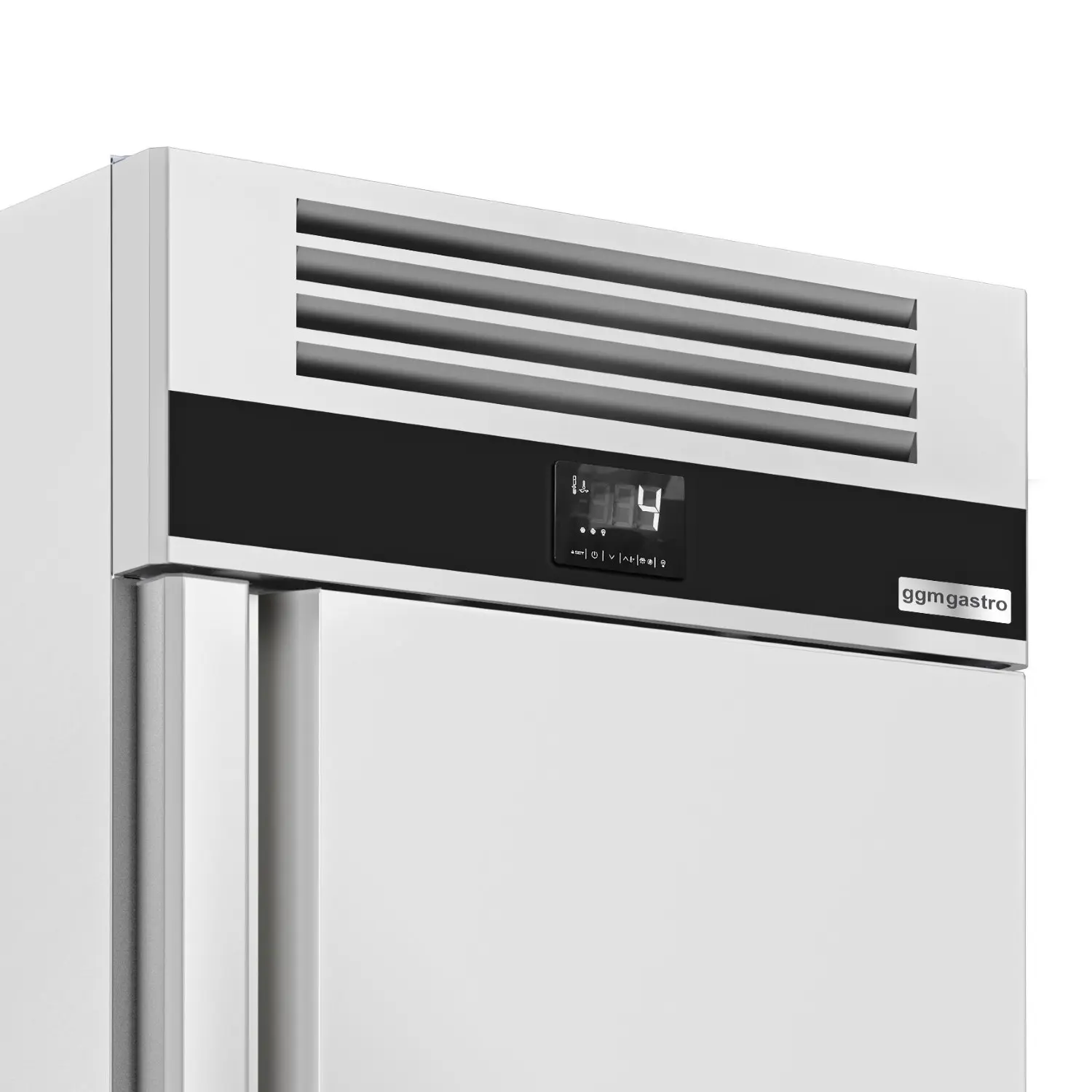 Холодильный шкаф GGM Gastro BKFE8060D (Inox) - 7
