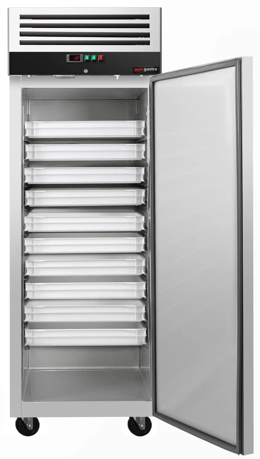 Морозильный шкаф GGM Gastro BTKG800ND (Inox) - 3