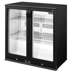Барная холодильная витрина GGM Gastro BGI220 (Black) Thumb