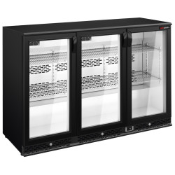 Барная холодильная витрина GGM Gastro BGI330 (Black) Thumb