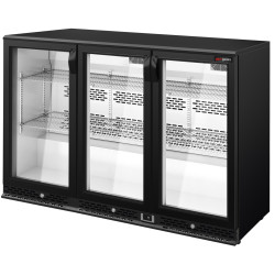 Барная холодильная витрина GGM Gastro BGI330 (Black) Thumb