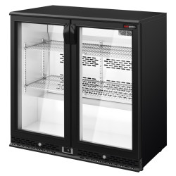 Барная холодильная витрина GGM Gastro BGI958 (Black) Thumb