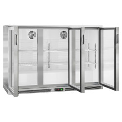 Барная холодильная витрина GGM Gastro BKG135ENN (Black) Thumb