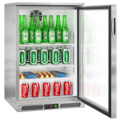 Барная холодильная витрина GGM Gastro BKG605EN (Inox) Thumb
