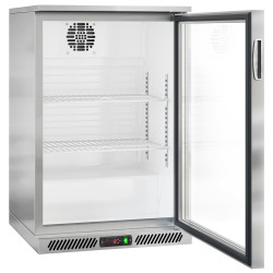 Барная холодильная витрина GGM Gastro BKG605EN (Inox) Thumb