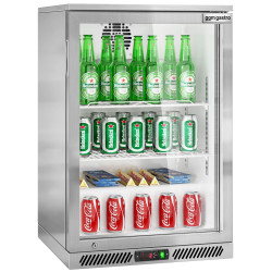 Барная холодильная витрина GGM Gastro BKG605EN (Inox)