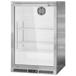 Барная холодильная витрина GGM Gastro BKG605EN (Inox) Thumb