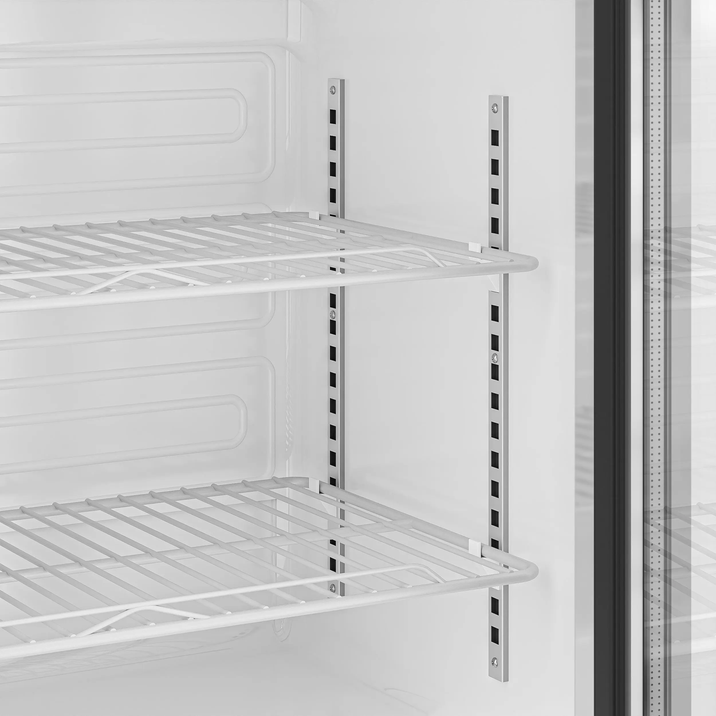 Барная холодильная витрина GGM Gastro BKG605EN (Inox) - 9