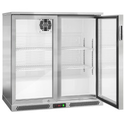 Барная холодильная витрина GGM Gastro BKG905EN (Inox) Thumb