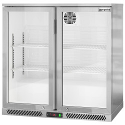 Барная холодильная витрина GGM Gastro BKG905EN (Inox) Thumb