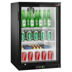 Vitrina frigorifica de bar GGM Gastro BKTG1SN (Black)