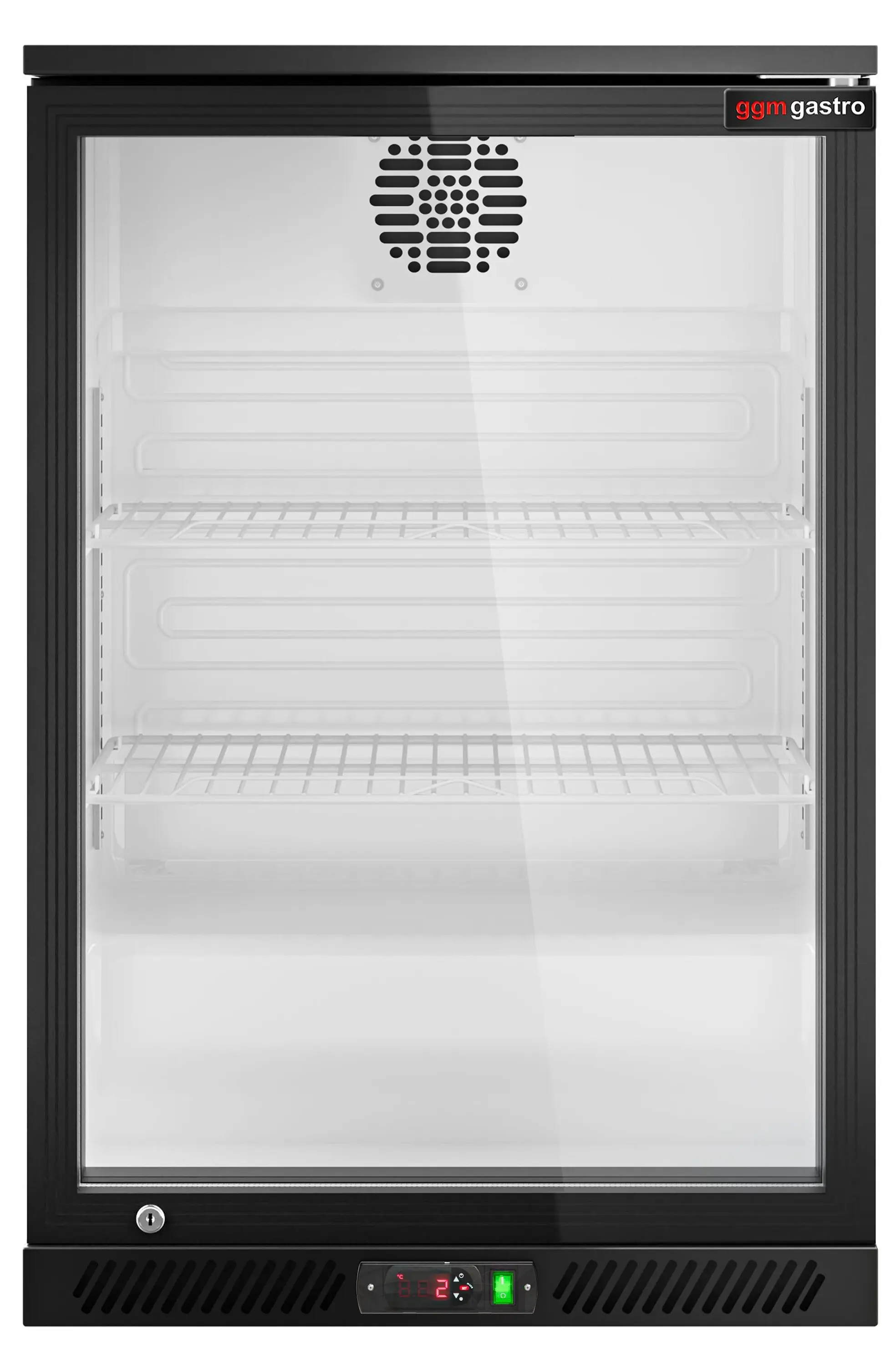 Vitrina frigorifica de bar GGM Gastro BKTG1SN (Black) - 5