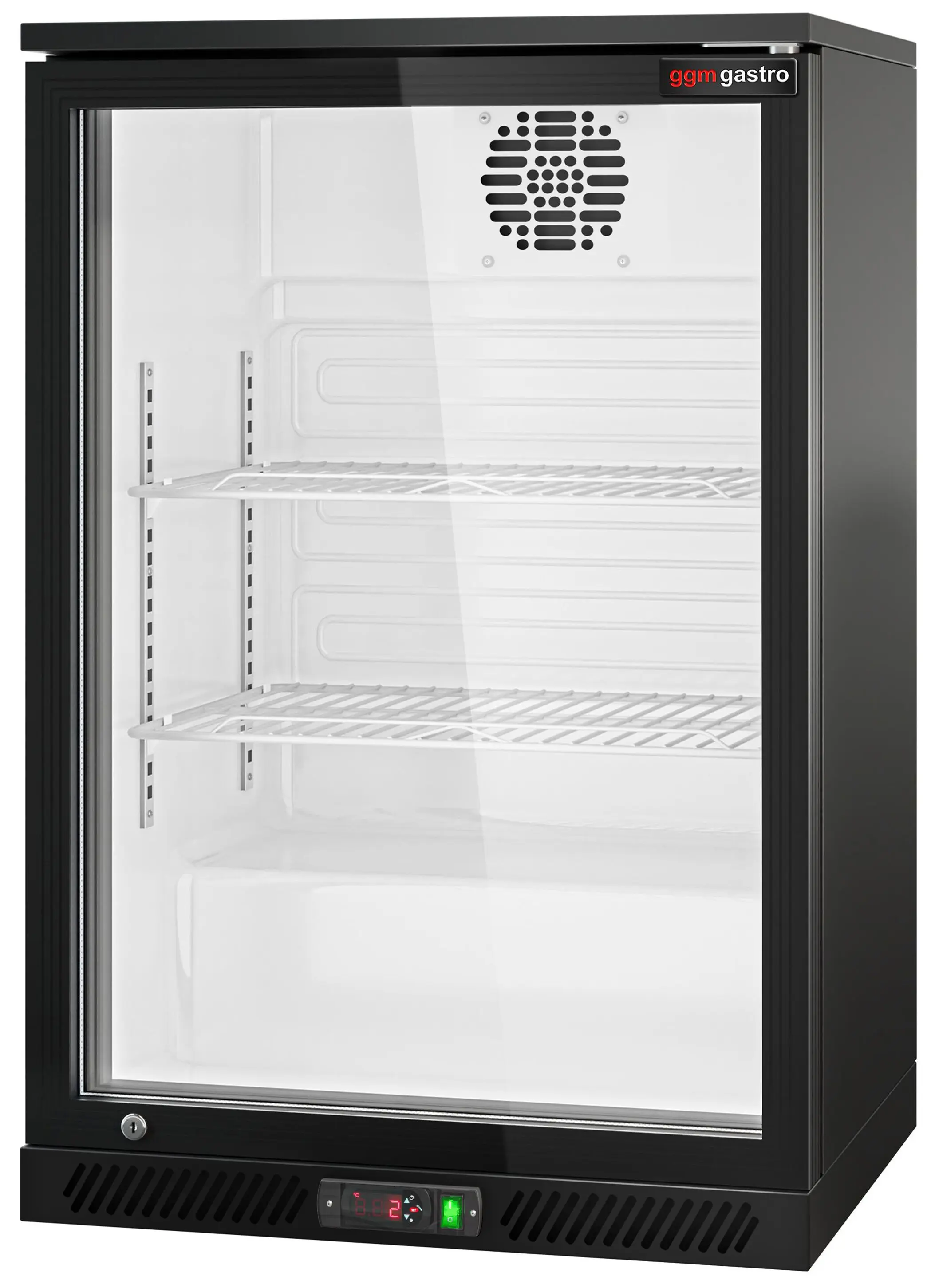 Vitrina frigorifica de bar GGM Gastro BKTG1SN (Black) - 6