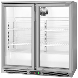 Vitrina frigorifica de bar GGM Gastro BKTG220EN (Inox) Thumb