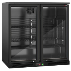 Барная холодильная витрина GGM Gastro BKTG220SN (Black) Thumb