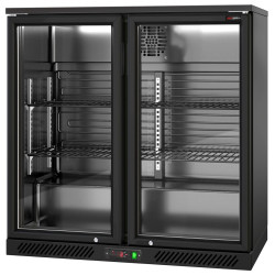 Барная холодильная витрина GGM Gastro BKTG220SN (Black) Thumb