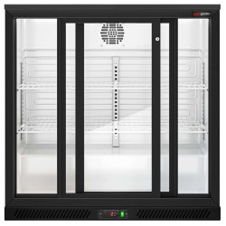 Барная холодильная витрина GGM Gastro BKTG220SSN (Black) Thumb