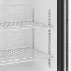 Барная холодильная витрина GGM Gastro BKTG2SN (Black) Thumb