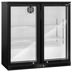 Барная холодильная витрина GGM Gastro BKTG2SN (Black) Thumb