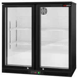 Барная холодильная витрина GGM Gastro BKTG2SN (Black) Thumb