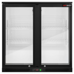 Барная холодильная витрина GGM Gastro BKTG2SN (Black) Thumb