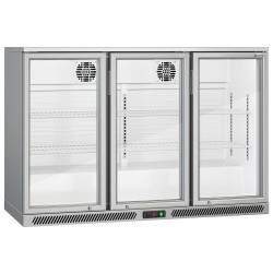 Барная холодильная витрина GGM Gastro BKTG320ENN (Inox) Thumb