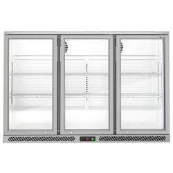 Барная холодильная витрина GGM Gastro BKTG320ENN (Inox) Thumb