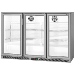 Барная холодильная витрина GGM Gastro BKTG320ENN (Inox) Thumb