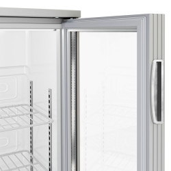 Барная холодильная витрина GGM Gastro BKTG320ENN (Inox) Thumb