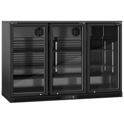 Барная холодильная витрина GGM Gastro BKTG320SNN (Black) Thumb