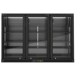 Барная холодильная витрина GGM Gastro BKTG320SNN (Black) Thumb
