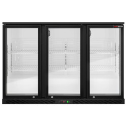 Барная холодильная витрина GGM Gastro BKTG3SNN (Black) Thumb