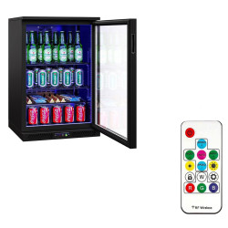 Барная холодильная витрина GGM Gastro BKTLG1SN RGB (Black) Thumb