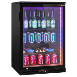 Барная холодильная витрина GGM Gastro BKTLG1SN RGB (Black)