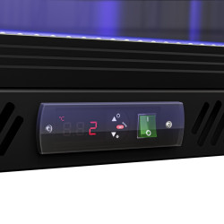 Барная холодильная витрина GGM Gastro BKTLG1SN RGB (Black) Thumb