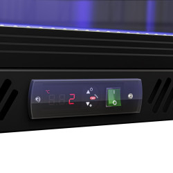 Барная холодильная витрина GGM Gastro BKTLG220SN RGB (Black) Thumb