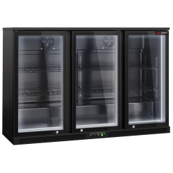 Барная холодильная витрина GGM Gastro BKTLG320SNN RGB (Black) Thumb